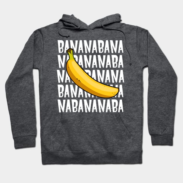 Banana on Banana Hoodie by ChapDemo